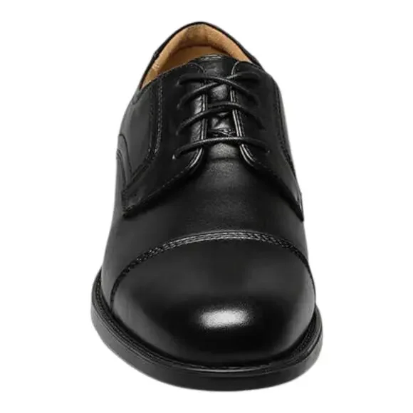 Florsheim Men's Center Cap Toe Leather Oxfords Black Size 11